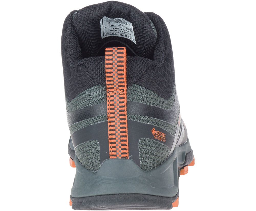 Merrell Hiking Boots Grey - MQM Flex 2 Mid GORE-TEX® - Mens 97KPOGSQD
